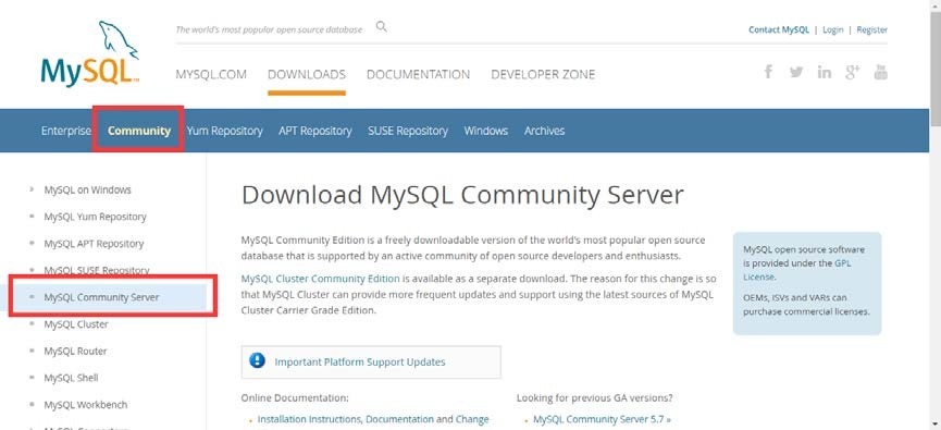 download mysql mac
